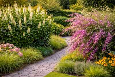 Два необычных кустарника для сада: лавровишня и леспедеца &mdash; декоративные, редкие и очень эффектные