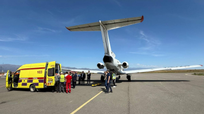 Борт с пострадавшими детьми из области Абай вылетел в Астану