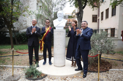 Аида Балаева отметила историческое значение установки бюста Абая в Италии