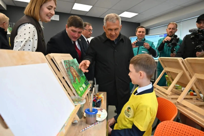 Минниханов посетил учебно-тренировочную базу &laquo;Алмаш&raquo; в Красном Ключе