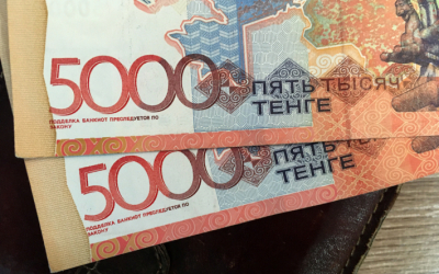 В магазинах перестанут принимать старые купюры в 5000 тенге