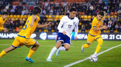 Казахстанская молодежка проиграла в Актобе сверстникам из Англии