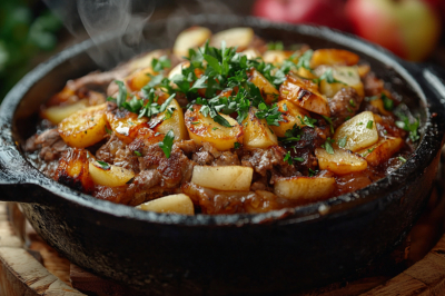 Яблоки покупаю не для выпечки, а для горячего: кладу на мясо и запекаю &mdash; блюдо выходит праздничным