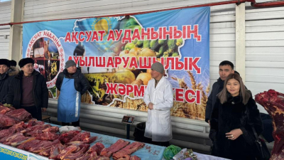 В Семее прошла ярмарка аксуатских фермеров