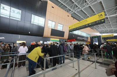 Аэропорты Татарстана возобновили работу &ndash; в&nbsp;Казани задерживаются более 35 рейсов