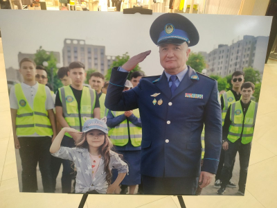 Закон и Порядок: полицейские стали главными героями фотовыставки в Шымкенте